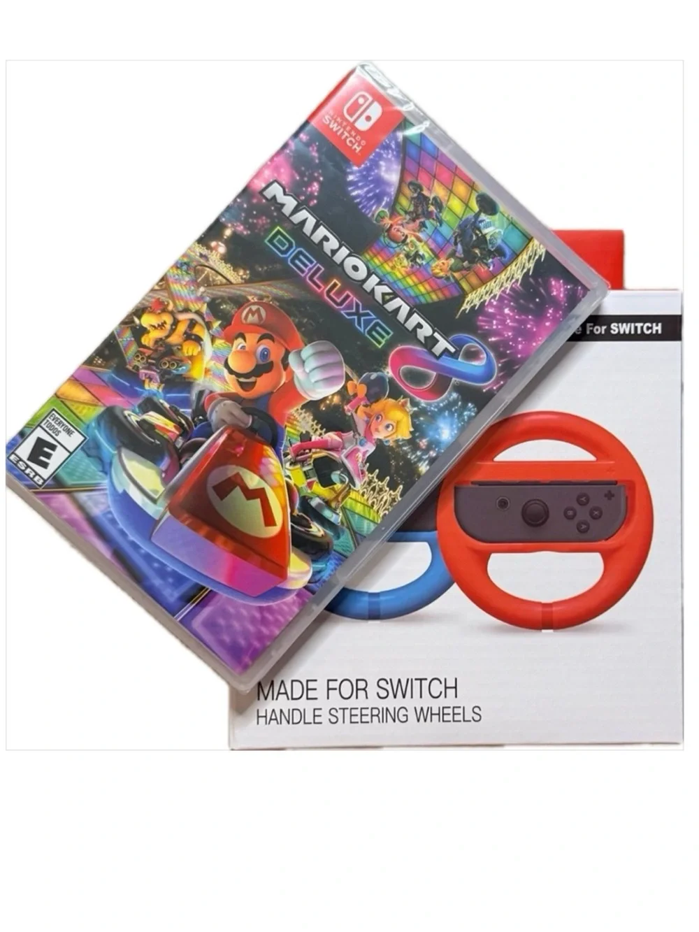 🔥New Nintendo Mario Kart 8 Deluxe with Steering Wheels 🔥